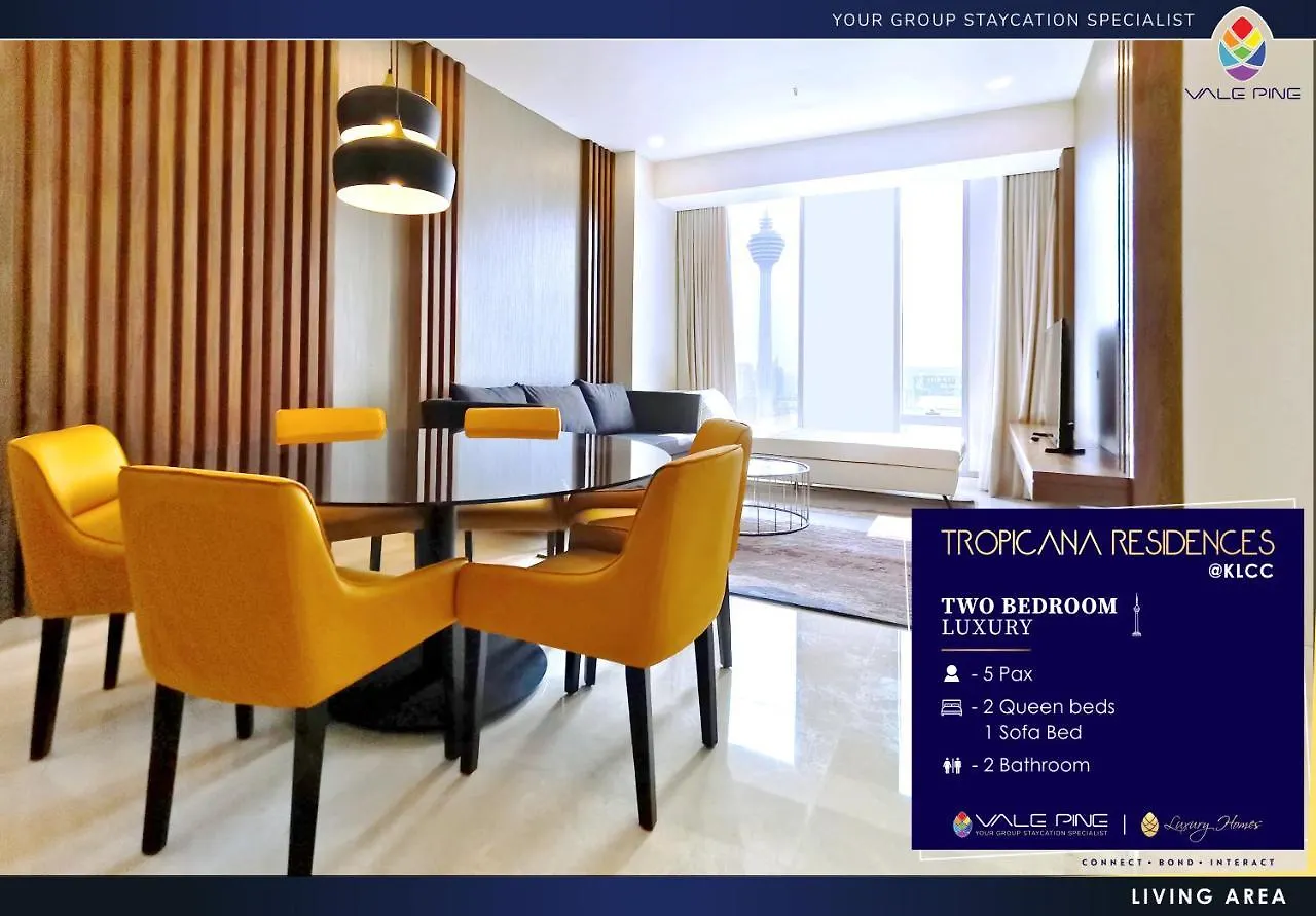 Tropicana The Residences Klcc By Luxury Suites Kuala Lumpur