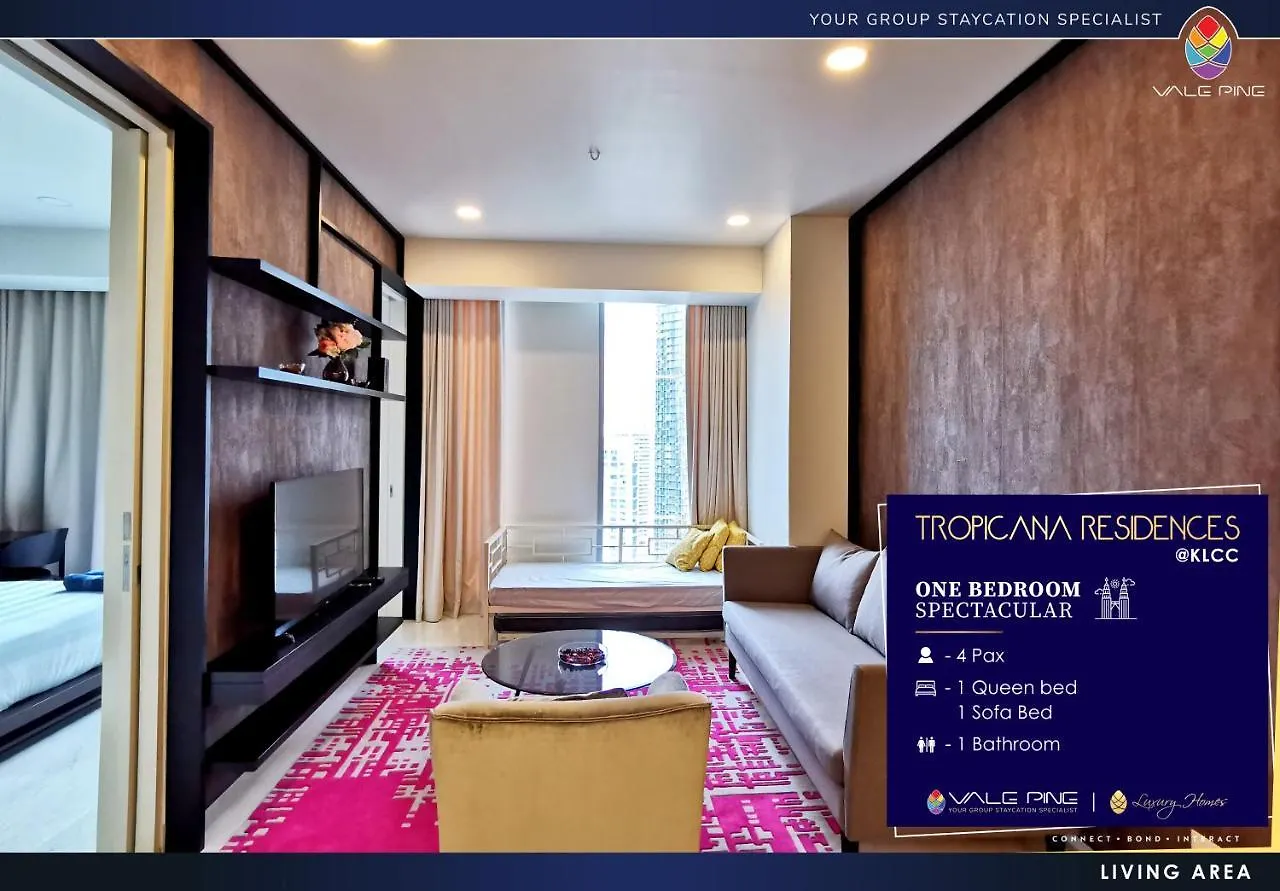 Lejlighed Tropicana The Residences Klcc By Luxury Suites Kuala Lumpur